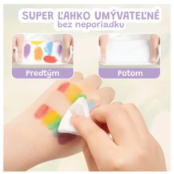 Kreatív könyv Ujjfestés bélyegekkel