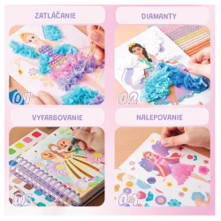 Divat kreatív könyv Dreamy Fairy Divat kreatív könyv Dreamy Fairy