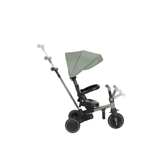 Tricikli 8 az 1-ben Aluma katonai zöld