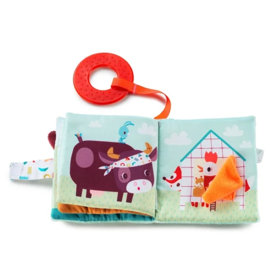 Textil könyv rágókával Farm Textil könyv rágókával Farm LILLI_83126