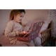 Little Dutch Pink gyerekprojektor - mesék kivetítésre 12 tekercssel és egy illusztrált könyvvel