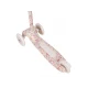 Háromkerekű roller Sunny Flower Off White Little Dutch Háromkerekű roller Sunny Flower Off White – stabil gyerekroller napraforgó mintával és állítható kormánnyal