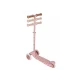 Háromkerekű roller Fairy Floral Pink Little Dutch Háromkerekű roller Fairy Floral Pink – stabil gyerekroller virágmintával és állítható kormánnyal