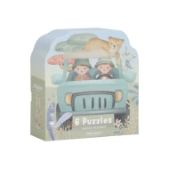 Puzzle 6az1-ben Safari Friends