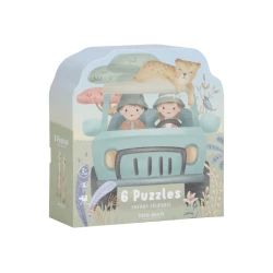 Puzzle 6az1-ben Safari Friends