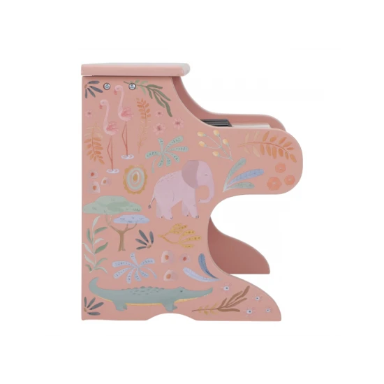 Fa zongora Pink Safari Friends