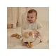Newborn Naturals textil játékblokk – szórakozás a babának