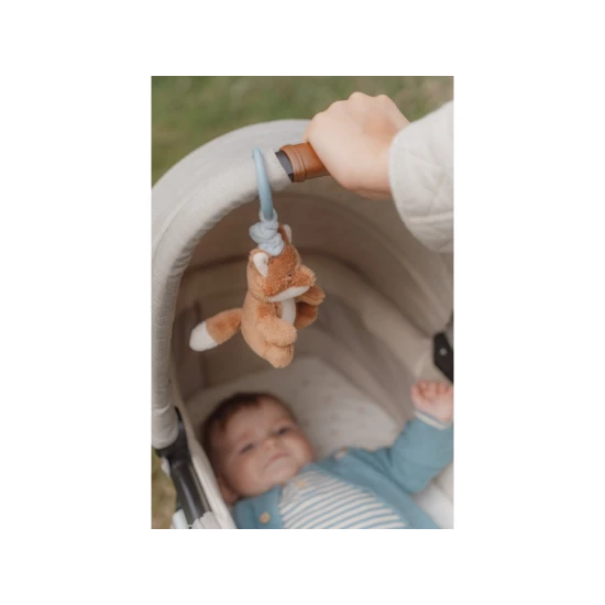 LITTLE DUTCH Vibráló Róka Erdei Barátai Élénk Forest Friends plüss róka mókával és mozgással