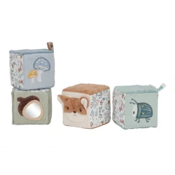 Textil kockák Forest Friends 4 db
