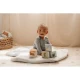 4 db Forest Friends textilblokk készlet erdei motívumokkal