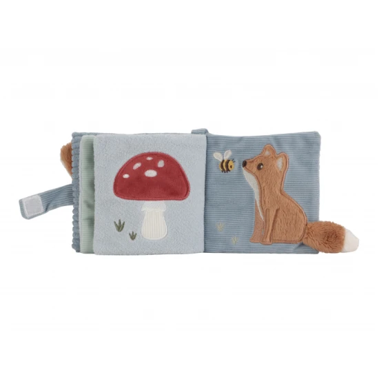 LITTLE DUTCH Erdei Barátok Függő Textil Munkafüzet Függő textil foglalkoztató füzet Forest Friends gyerekeknek