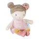 Gyönyörű, Rosa nevű baba puha, finom anyagból, 10 cm-es méretben a Little Dutch-tól.
