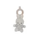 Miffy Lucky Leaves fa mászóka plüssjátékokkal Miffy nyuszi és levelek formájában, ideális a baba fejlődéséhez