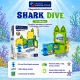 MAGNA-TILES Mágneses építőjáték Shark Dive 13 darab