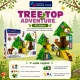 MAGNA-TILES Mágneses építőjáték Treetop Adventure 42 darab