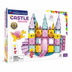 Mágneses építőkészlet Castle DLX 48 részes