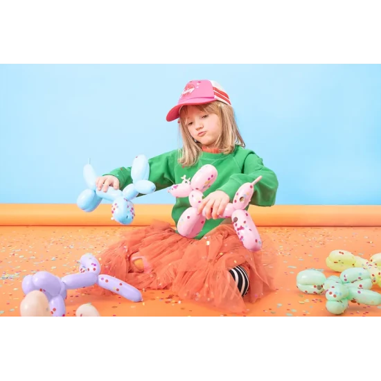 Modellező lufi Pasztell 30 db kreatív és szórakoztató tevékenységek iránt érdeklődő gyerekeknek.