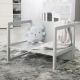 Gyermek pad vidéki stílusban Szürke