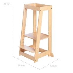Montessori tanulási torony bambuszfából
