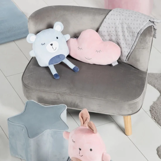 Gyermek kanapé Lil Sofa Szürke