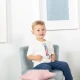 Gyermek fotel Világoskék