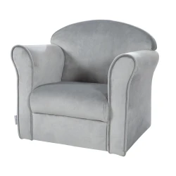 Gyermek fotel Lil Sofa kartámasszal Szürke