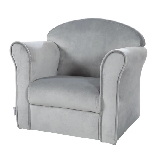 Gyermek fotel Lil Sofa kartámasszal Szürke
