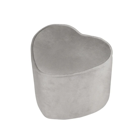 Gyermek puff Lil Sofa szív alakban Szürke Gyermek puff Lil Sofa szív alakban Szürke