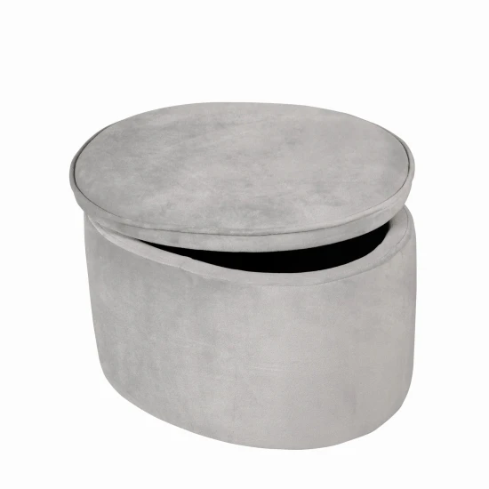 Gyermek zsámoly tárolóhellyel Lil Sofa Szürke