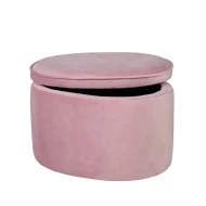 Gyermek zsámoly tárolóhellyel Lil Sofa Rózsaszín
