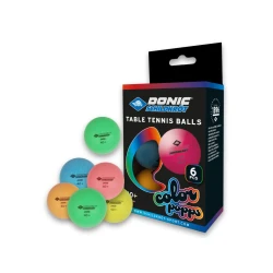 Asztalitenisz labdák Colour Popps Poly 40+, 6 db