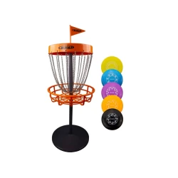 Kerti játék Mini Discgolf szett – szett 5 koronggal
