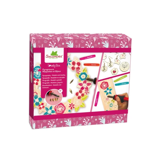 Lovely box Pirográfia Ékszerek Sycomore Lovely box Pirográfia Ékszerek SYC_CRE5201