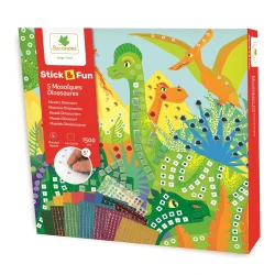 Stick & Fun Mozaik Dinoszauruszok Világa