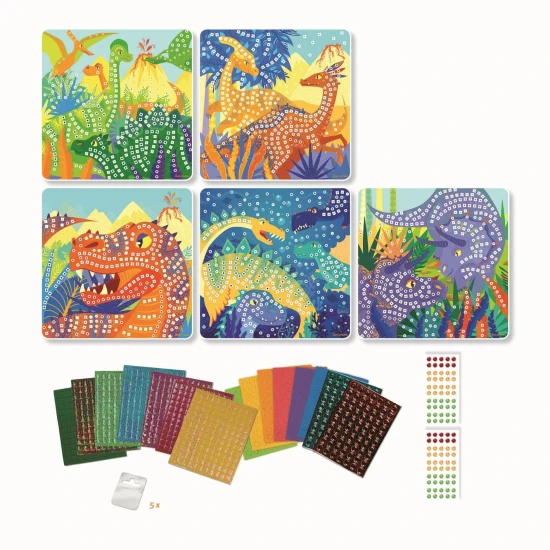 Sycomore Stick & Fun Mozaik Dinoszauruszok Világa SYC_CRE7007