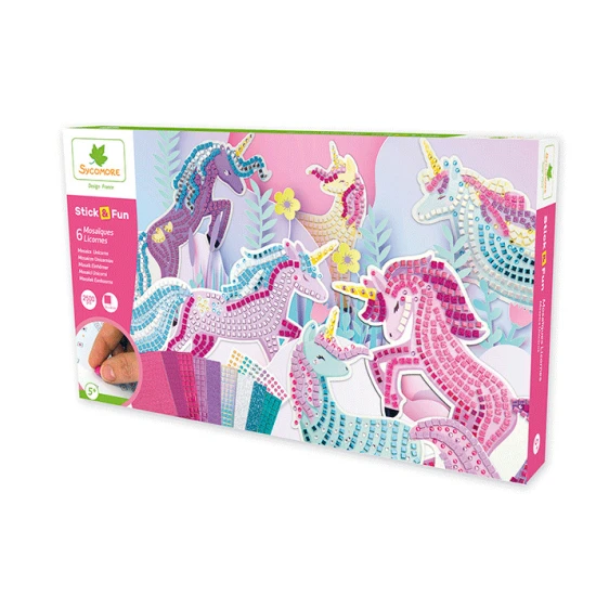 Sycomore Stick & Fun XXL Kreatív Szett Mozaik Unikornisok SYC_CRE7050