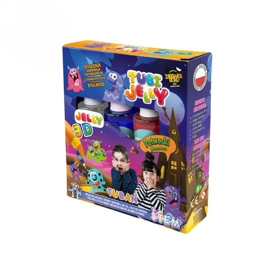 Tubi Jelly Creative készlet Monsters 3D figurák készítéséhez