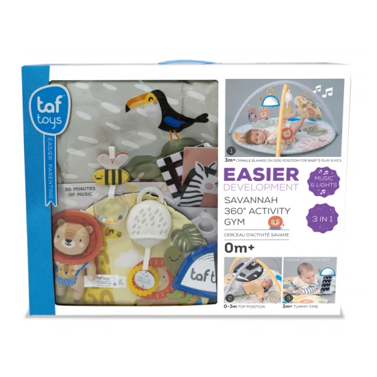 Játszószőnyeg ívvel Savana Játszószőnyeg ívvel Savana – Taf Toys 12785TAF