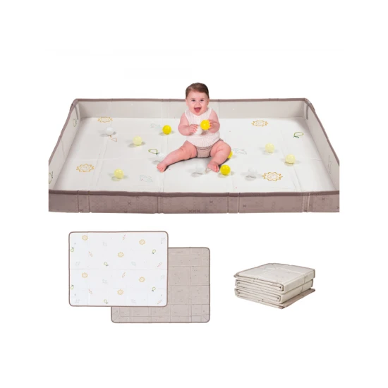 Habszivacs játszószőnyeg labdákkal Brown Beige – Taf Toys 13505TAF