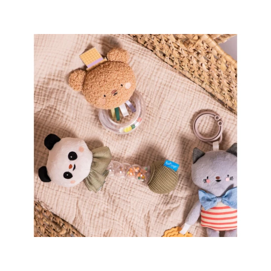 Csörgő homokóra pálca Panda Csörgő homokóra pálca Panda – Taf Toys 13545TAF