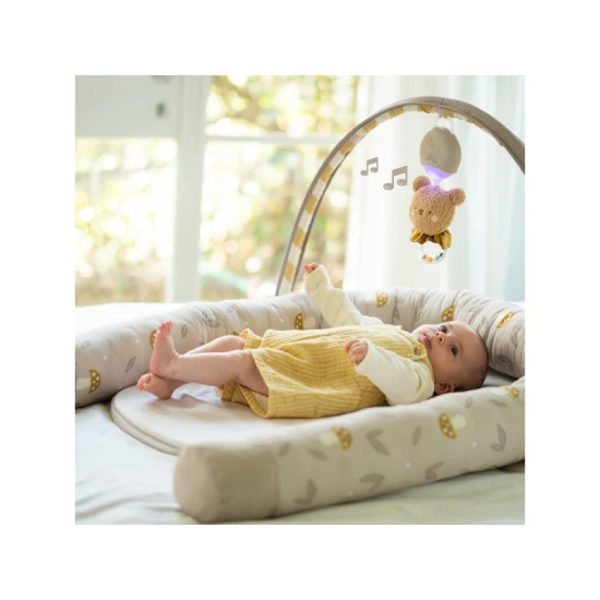 Little Explorer babafészek játékhíddal