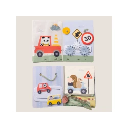 Foglalt könyv autós foglalkoztató füzet