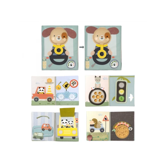 Foglalkoztató könyv Tiny Traveler Busy Book