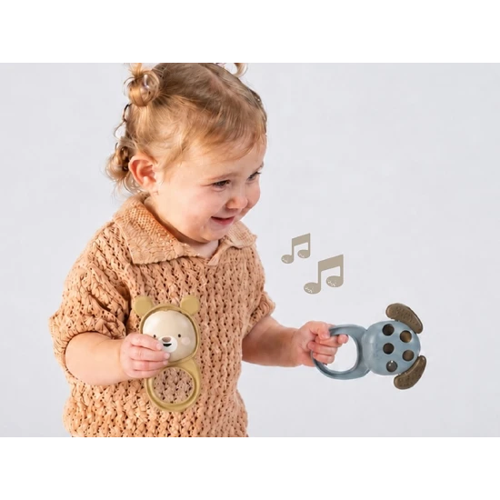 Sound Discovery Duo csörgők Bell & Clapper Sound Discovery Duo csörgők Bell & Clapper – Taf Toys 13965TAF