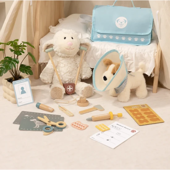 Gyermek állatorvosi készlet állatbarátoknak