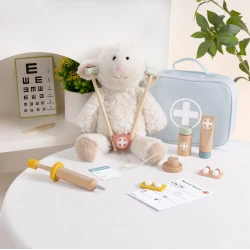 Orvosi készlet pasztell tokban