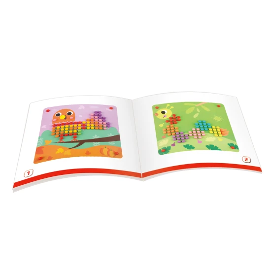 Gyermek társasjáték Kis mozaik a kreativitás fejlesztésére