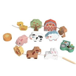 Fűzős állatok farm pasztell