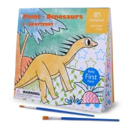 Vízfestés dinoszauruszok 24 festmény