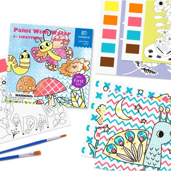 Vízfestés Garden Tookyland akvarell kifestőkönyvek